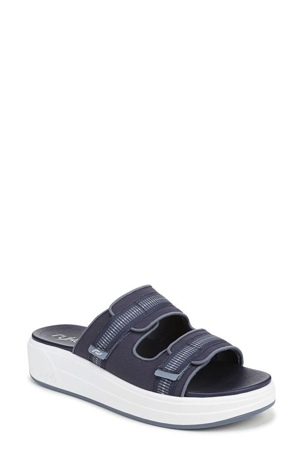 RYK レディース シューズ サンダル Ryk Viv Slide Sandal Academy Blue ブルー