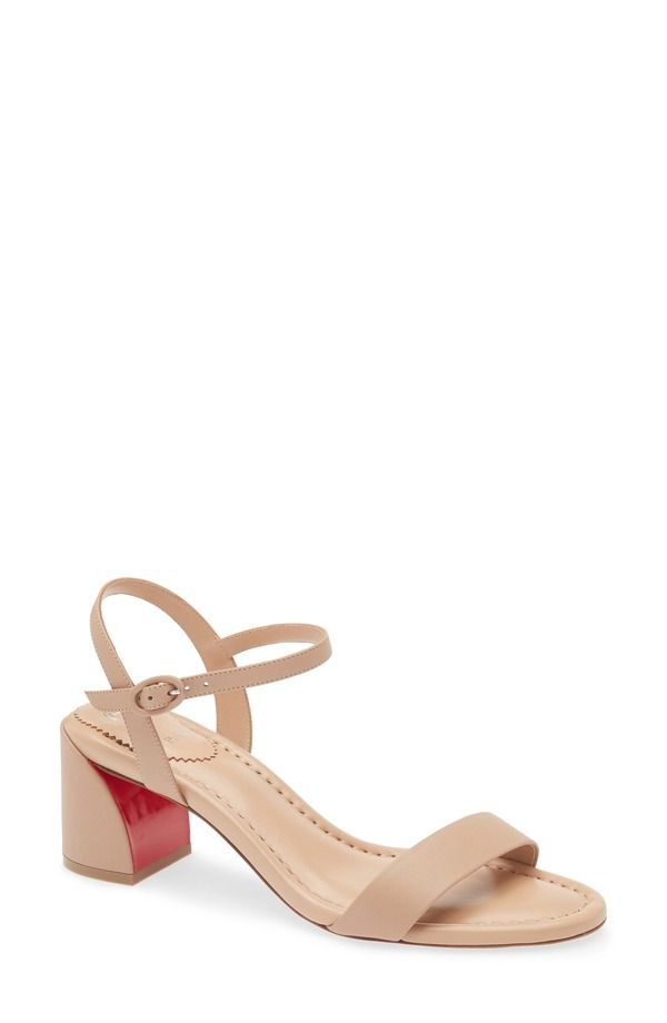 クリスチャン・ルブタン レディース シューズ サンダル Christian Louboutin Miss Jane Sandal Blush Lin Blush ブラッシュ
