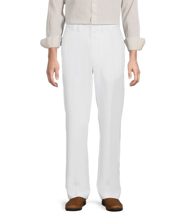ムラノ メンズ ボトムス カジュアルパンツ リラックスフィット リネン Murano Baird McNutt Linen Relaxed Fit Flat Front Suit Separates