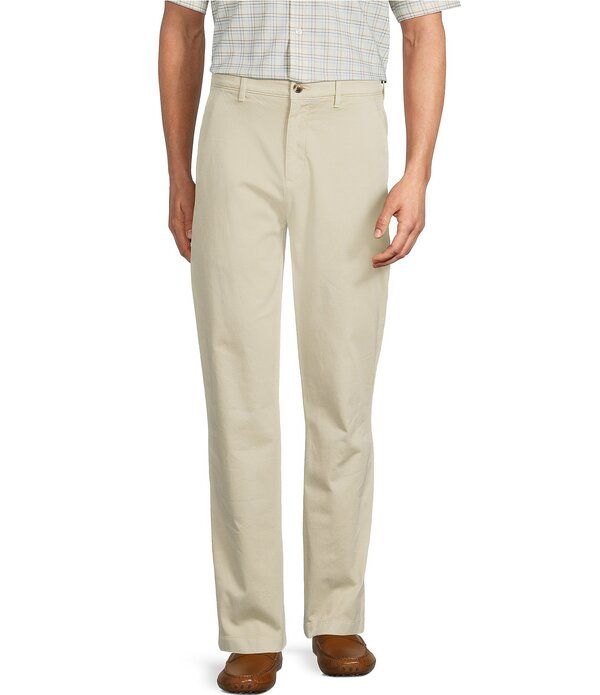 ラウンドトゥリーアンドヨーク メンズ ボトムス カジュアルパンツ Roundtree Yorke Classic Fit Solid Textured Chino Pants Cream クリーム