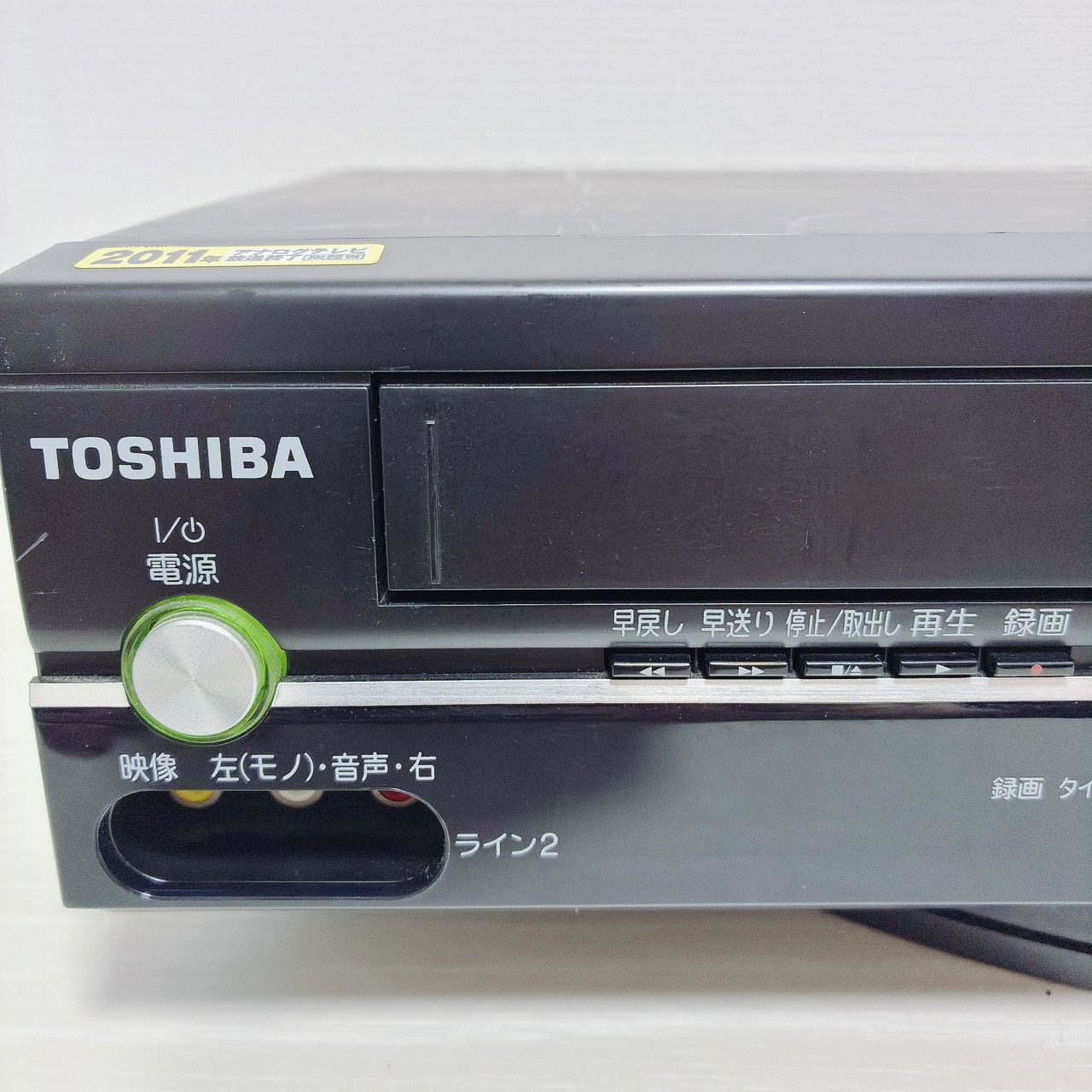 TOSHIBA 東芝 VHS ビデオ一体型DVDプレーヤー SD-V800 整備済】TOSHIBA 東芝 SD-V800 VHS DVD一体型プレーヤー 再生OK 動作