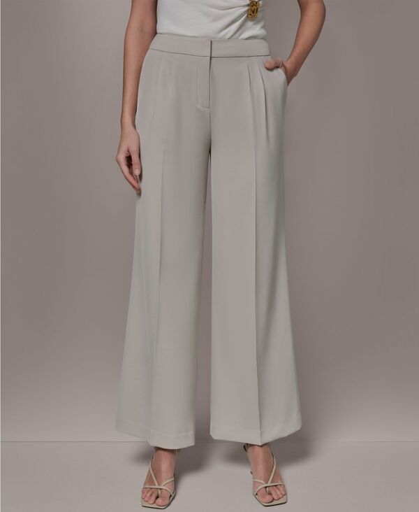 ダナ キャラン ニューヨーク レディース ボトムス カジュアルパンツ ハイウエスト Donna Karanew York Womens HighWaist WideLeg Pants Tuscan G