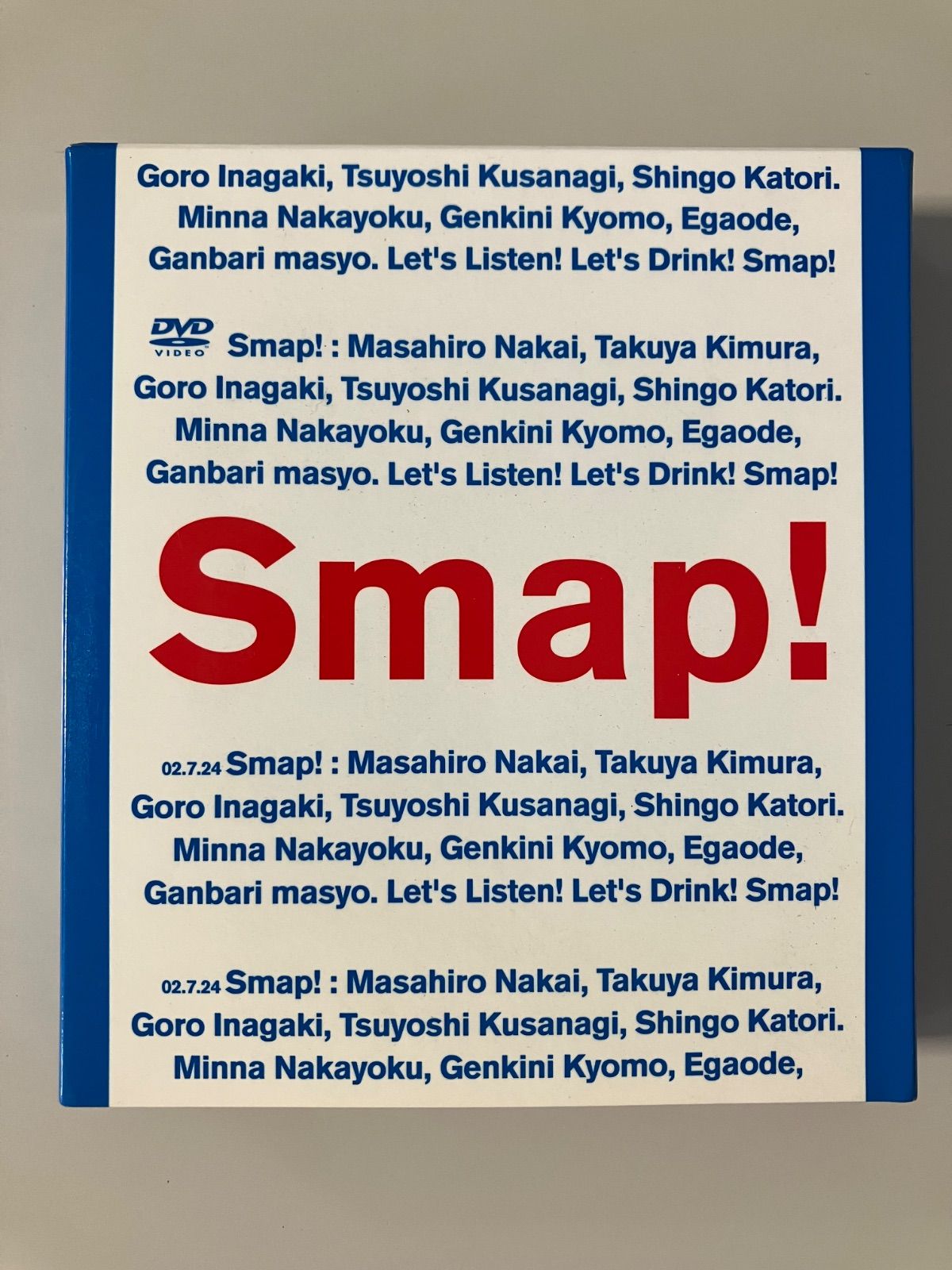 フォロー割対象商品】中古DVD SMAP 『Smap! Tour! 2002!』 - メルカリ