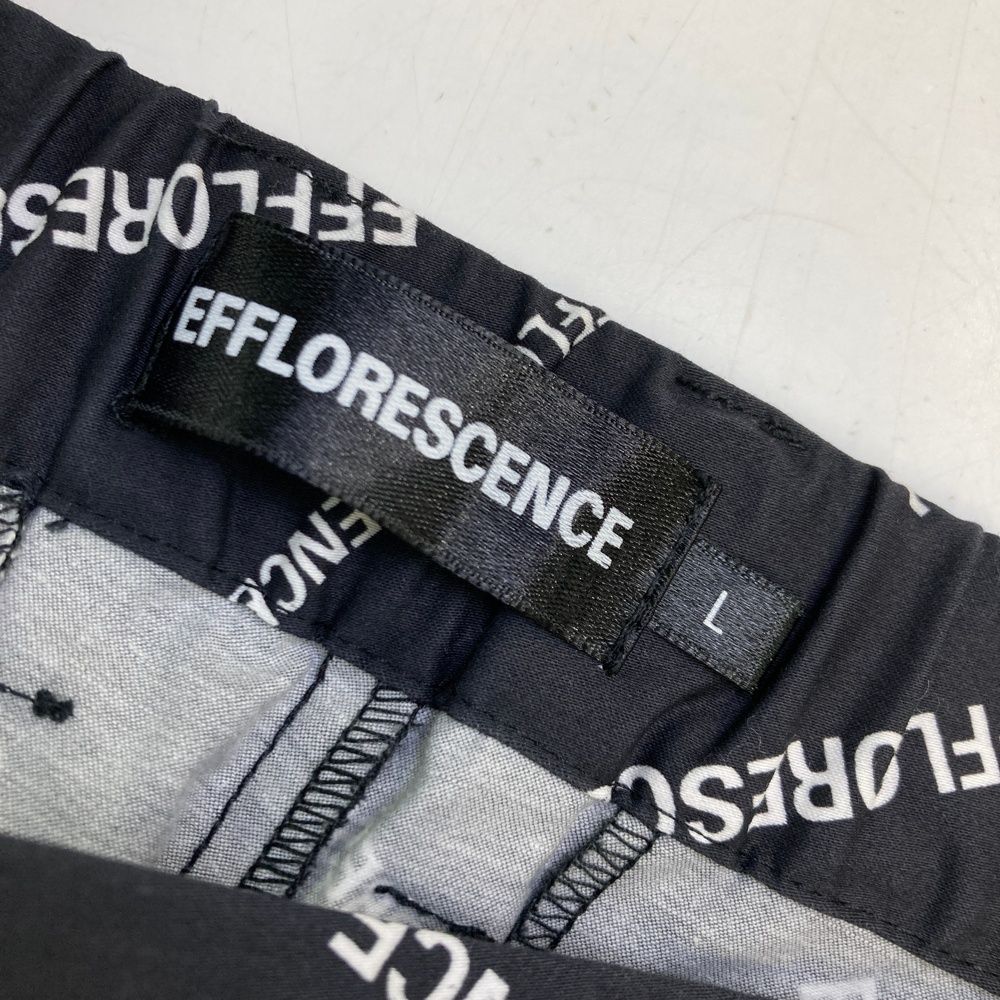 ゴルフ サイズ：L EFFLORESCENCE エフロレッセンス ハーフパンツ ロゴ