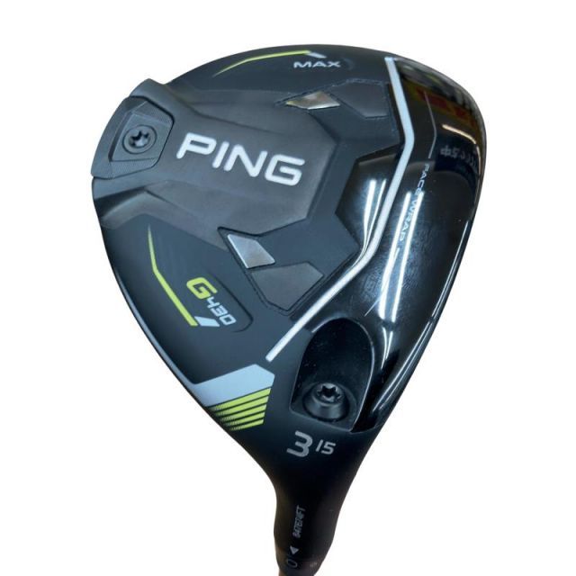 【中古】 ピン G430 MAX 3W フェアウェイウッド FW PING TOUR 2.0 BLACK 65(FW) (フレックスS) メンズ 男性用 右利き 右用 Bランク ゴルフクラブ