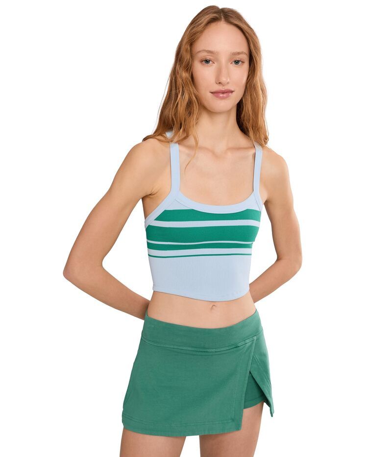 フリーピープル レディース トップス シャツ FP Movement All Clear Striped Cami Artic Snow Combo ストライプ