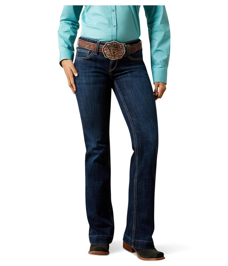アリアト レディース ボトムス デニムパンツ ジーンズ Ariat Mid Rise Cindy Trouser Jeansalinas