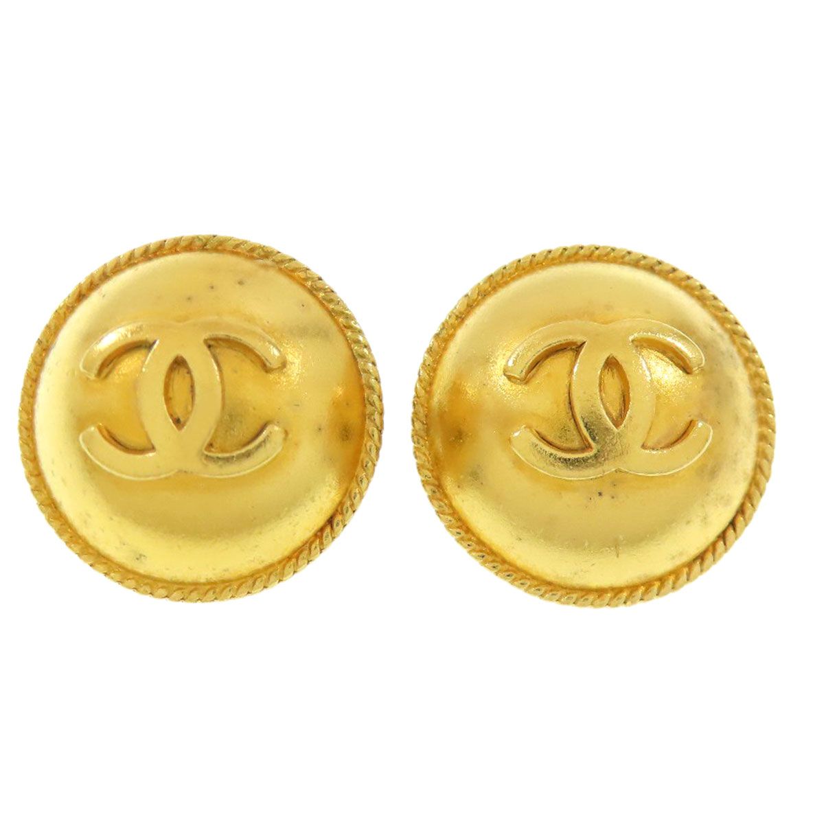 CHANEL シャネル ココマーク イヤリング 金属製 レディース [中古