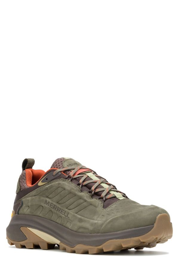 メレル メンズ シューズ スニーカー Merrell Moab Speed 2 Waterproof Hiking Shoe Olive オリーブ