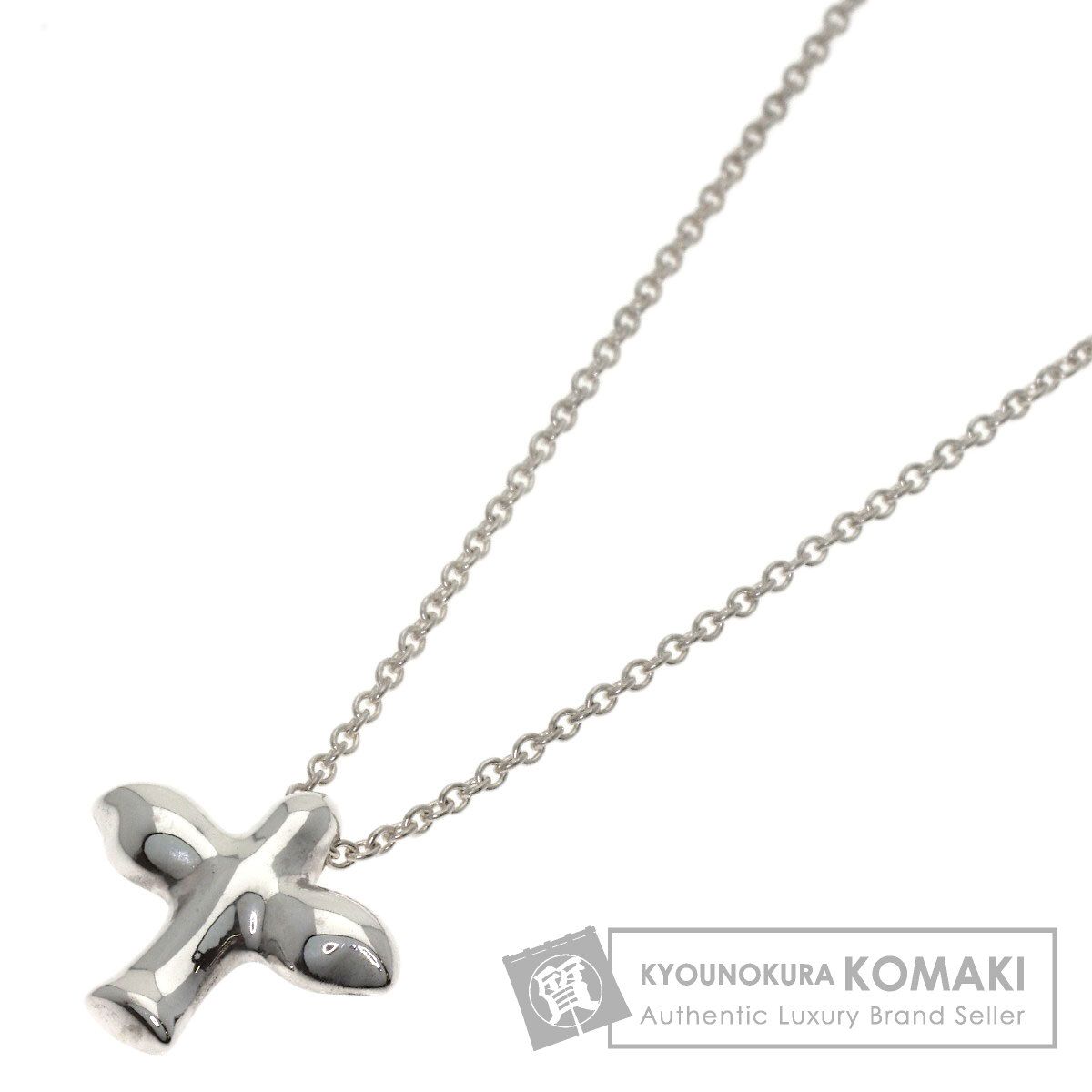 TIFFANY&Co. ティファニー バードクロス ネックレス SV レディース