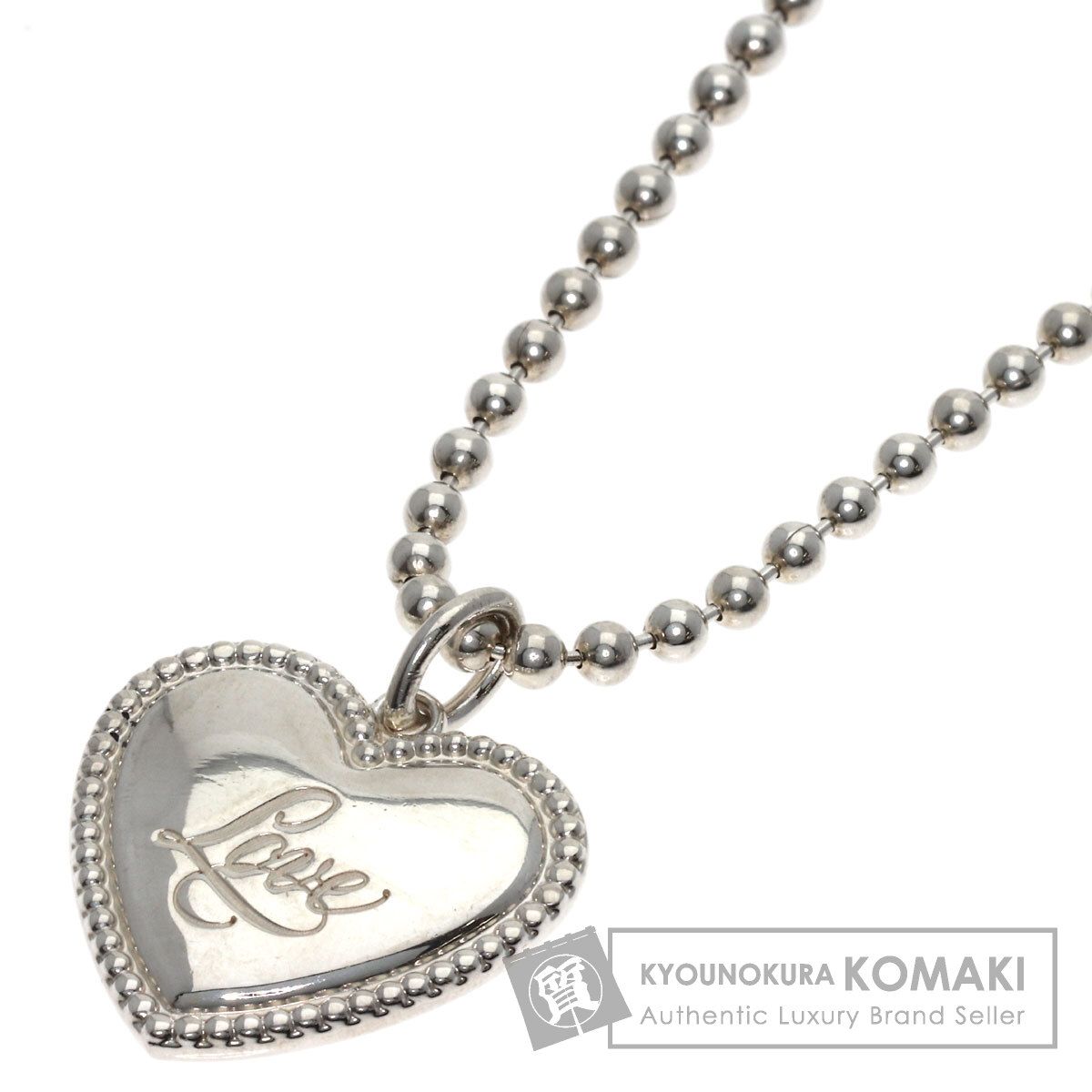 TIFFANY&Co. ティファニー ハート Love ネックレス SV レディース [中古]