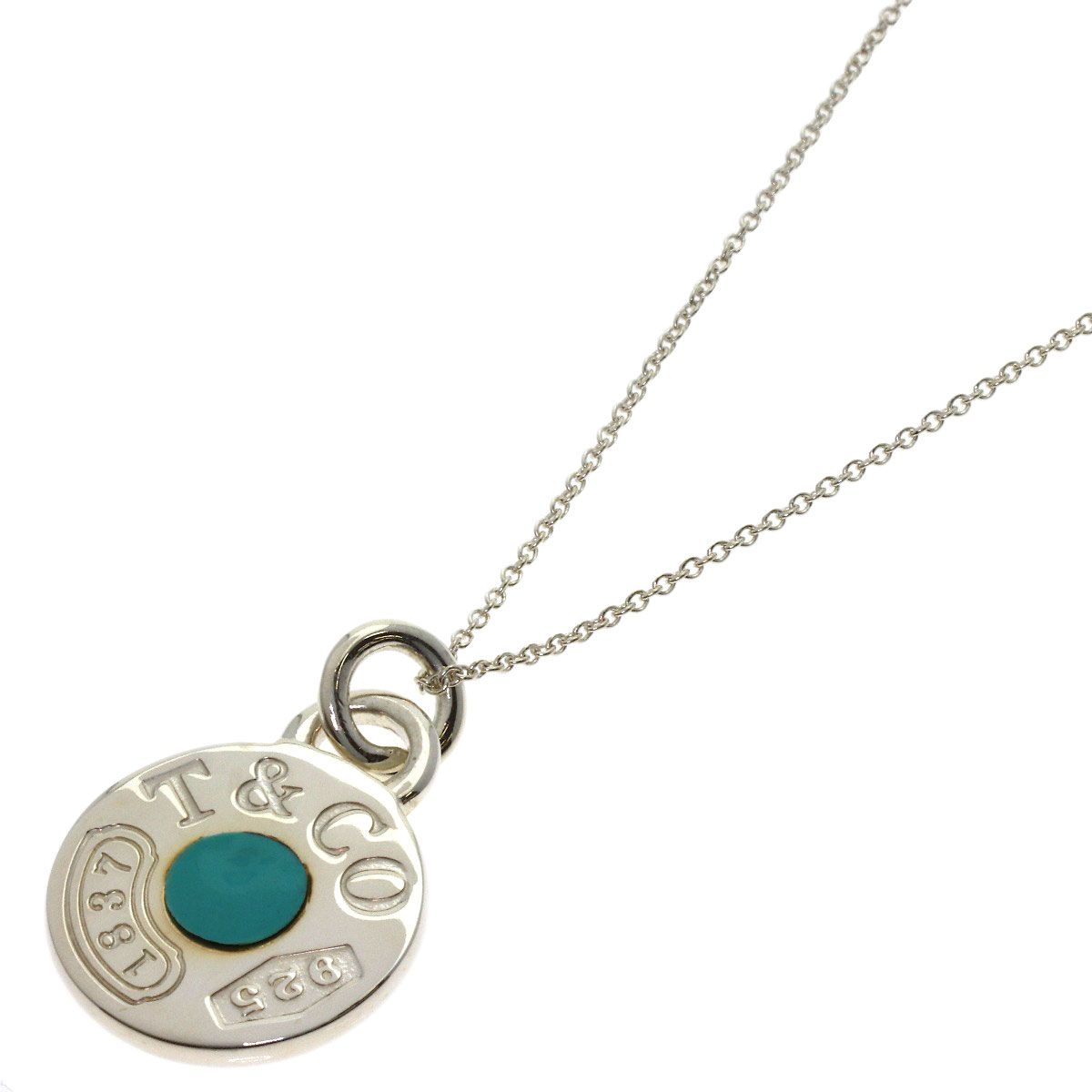 TIFFANY&Co. ティファニー 1837 サークル ネックレス SV エナメル