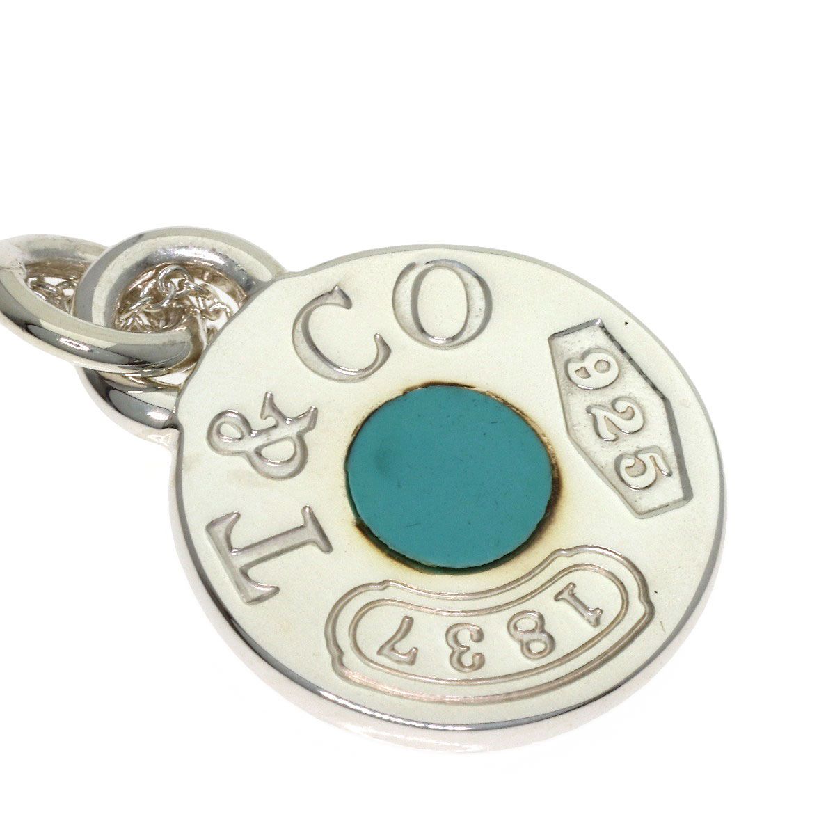 ティファニー 1837 エナメル サークル チャーム 925 ABA4fe TIFFANY&Co. ティファニー 1837 サークル ネックレス SV エナメル