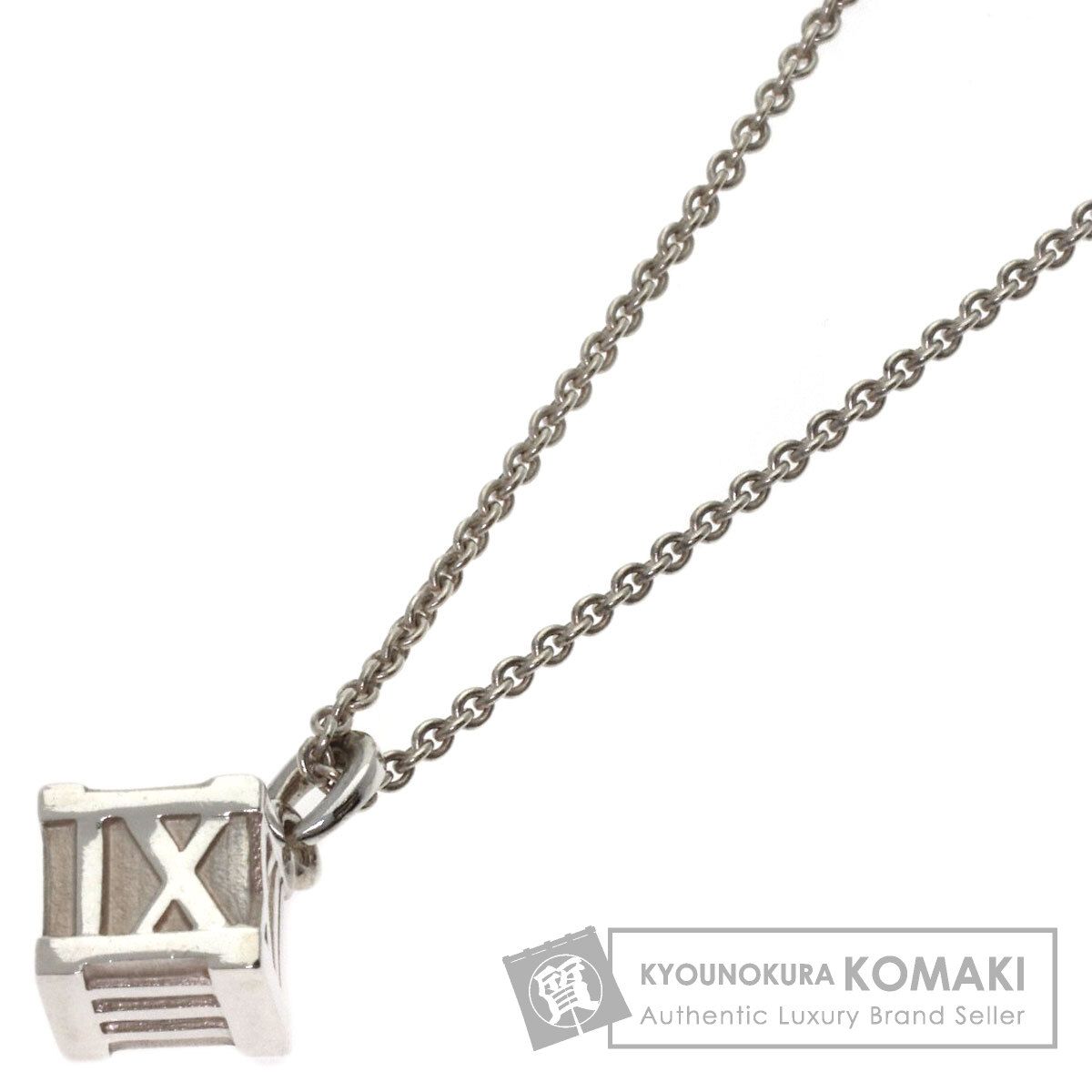 TIFFANY&Co. ティファニー アトラスキューブ ネックレス SV レディース
