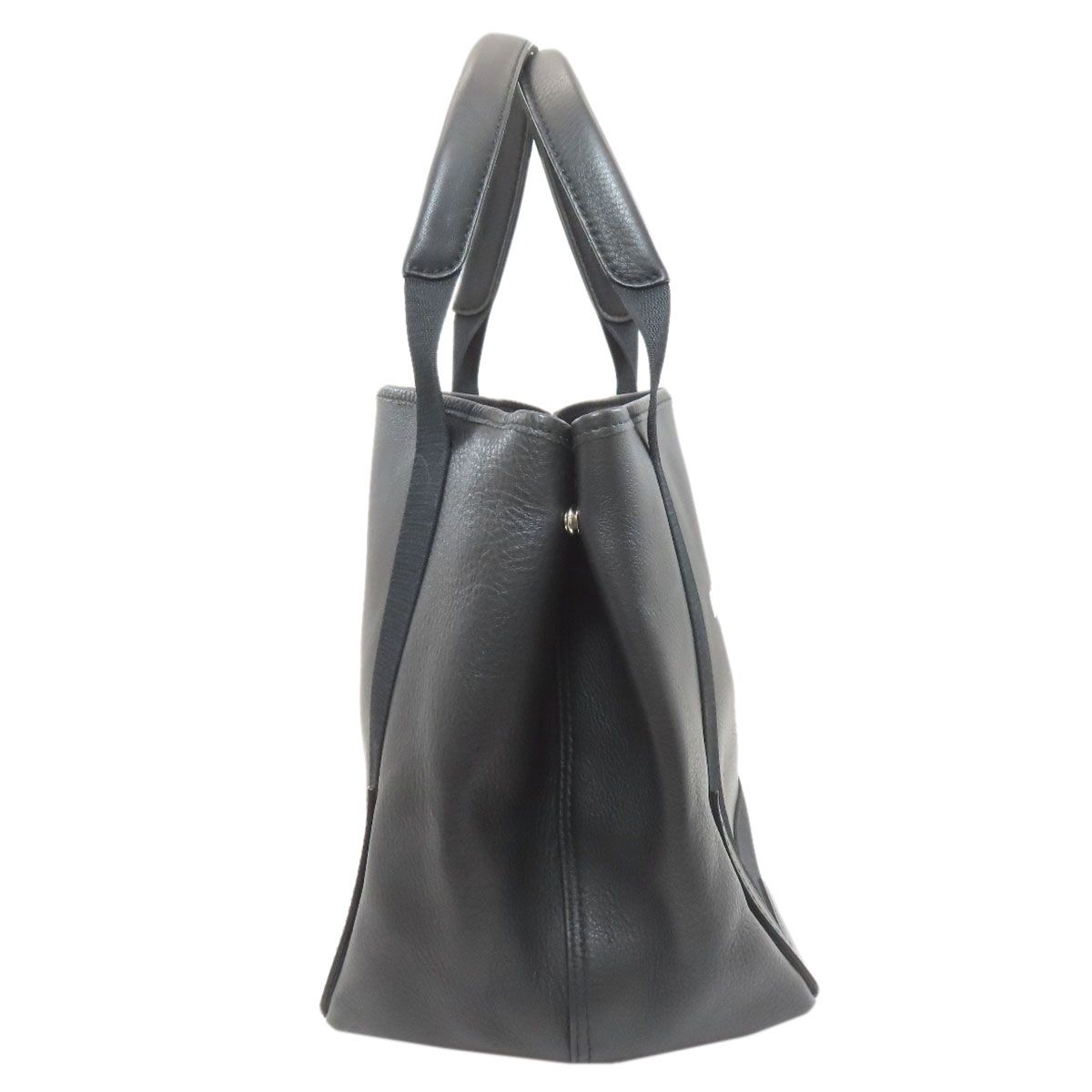 BALENCIAGA バレンシアガ 339933 ネイビーカバス ハンドバッグ レザー