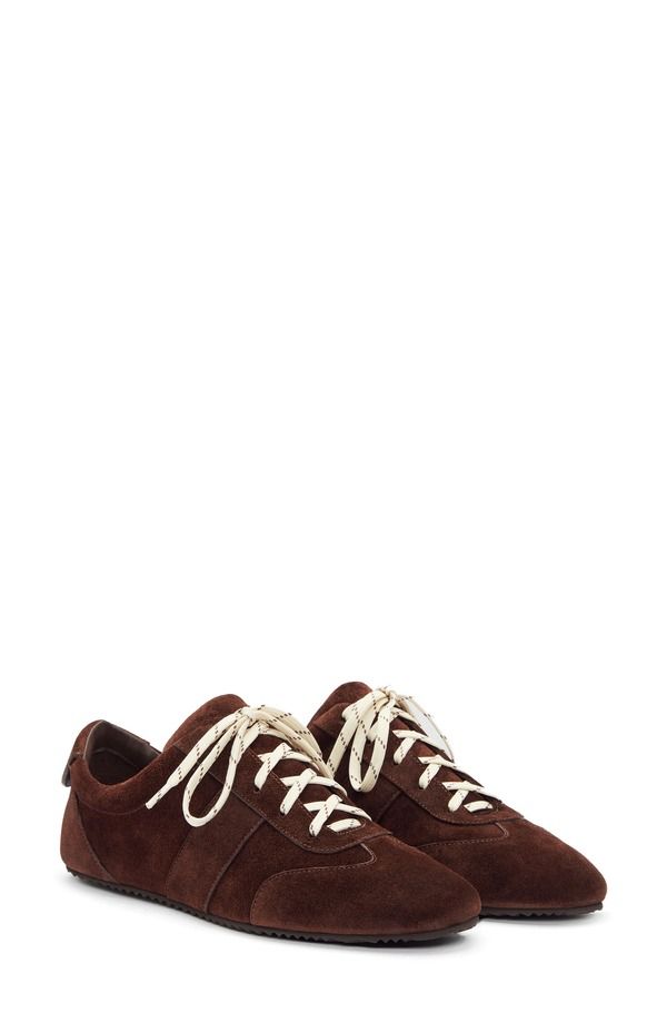 リフォーメーション レディース シューズ スニーカー Reformation Terra Sneaker Espresso Suede