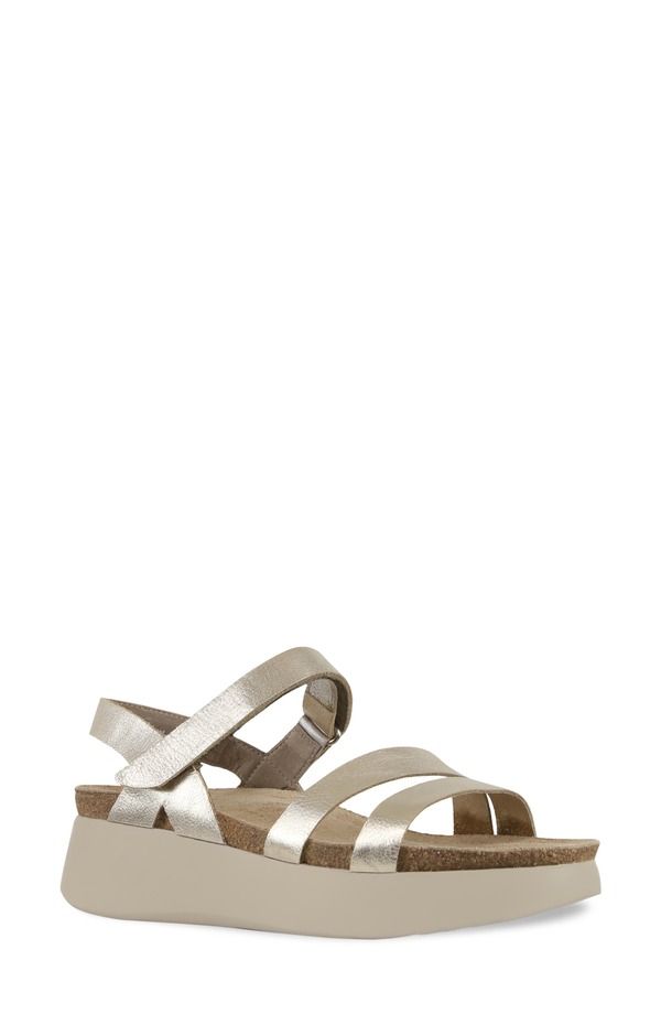 ムンロー レディース シューズ ヒール サンダル Munro Juniper Sandal Gold Metallic ゴールド