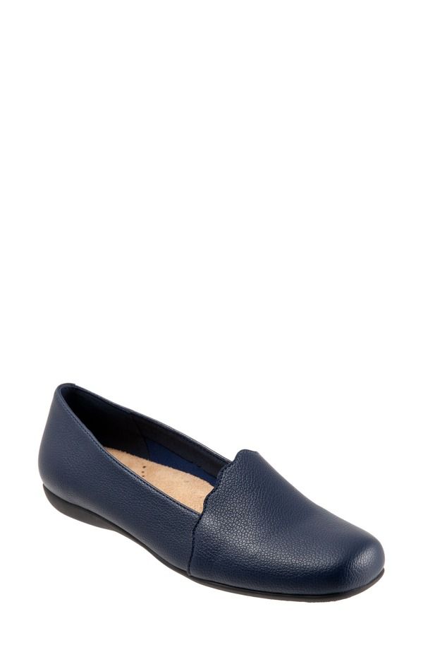 トロッターズ レディース シューズ パンプス Trottersage Flat Navy ネイビー