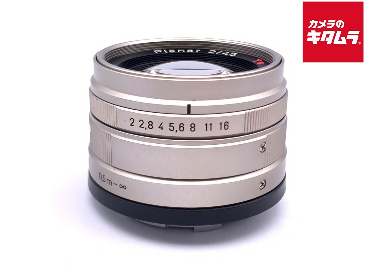 【中古】 【良品】 コンタックス プラナー T* G 45/2 クローム 45,930円