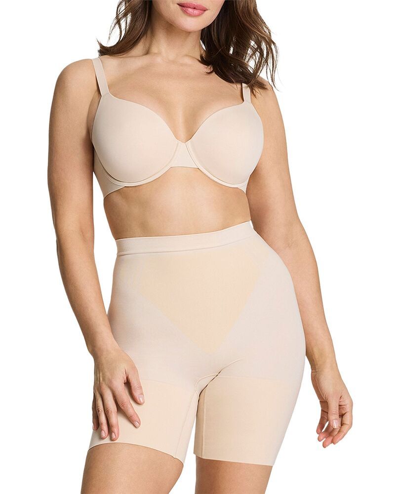 スパンク レディース ボトムス ハーフパンツ・ショーツ ショートパンツ SPANXsculpt Go Figure Mid Thigh Shorts Toasted Coconut