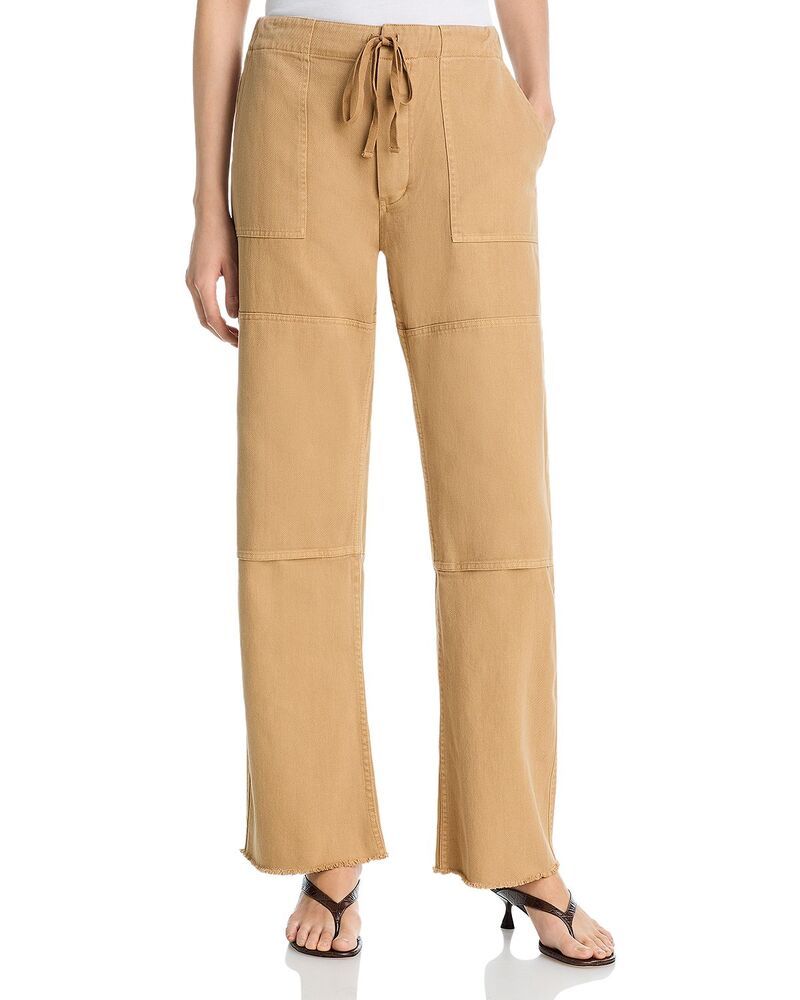 リダン レディース ボトムス カジュアルパンツ REDONE Beach Pants Washed Khaki カーキ