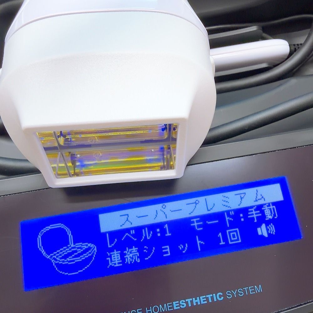 脱毛器 ケノン v8.4 KE-NON　スーパープレミアムカートリッジほぼ未使用 最新シリーズ＊ほぼ未使用》 ケノン ver 8.4 スーパープレミアム