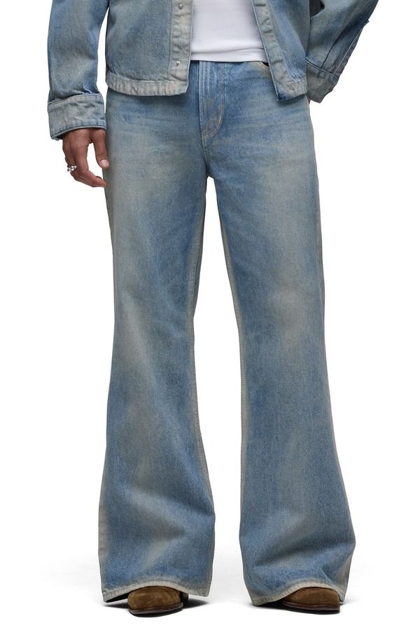 ハドソンジーンズ メンズ ボトムス デニムパンツ Hudson Jeans Hendrix Flare Jeans Tulum