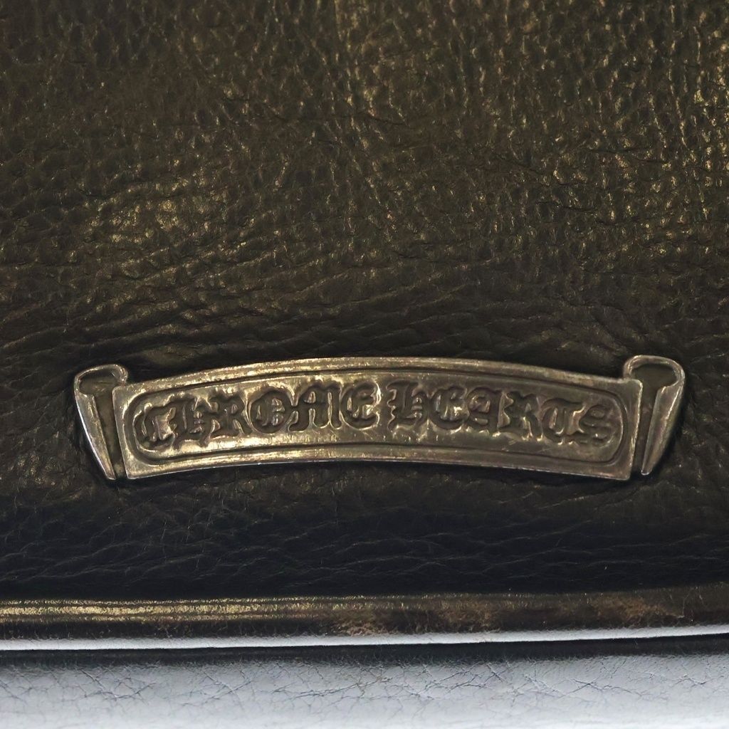 CHROME HEARTS (クロムハーツ) OLD GYM MD ジムバッグ レザークロス