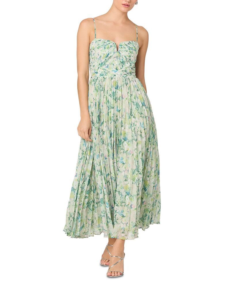 アストール レディース トップス ワンピース フラワー柄 フラワー ASTR the Label Floral Bayley Dress Green Floral グリーン