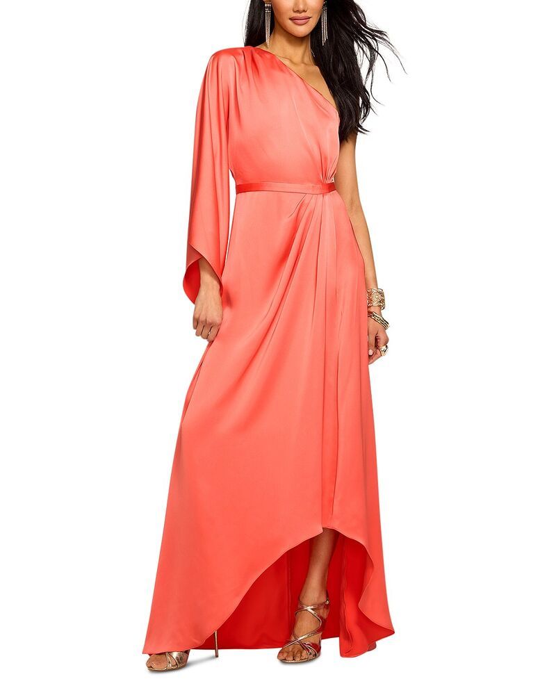 レイミー ブルック レディース トップス ワンピース Ramy Brook Opal One Shoulder Gown Coral コーラル