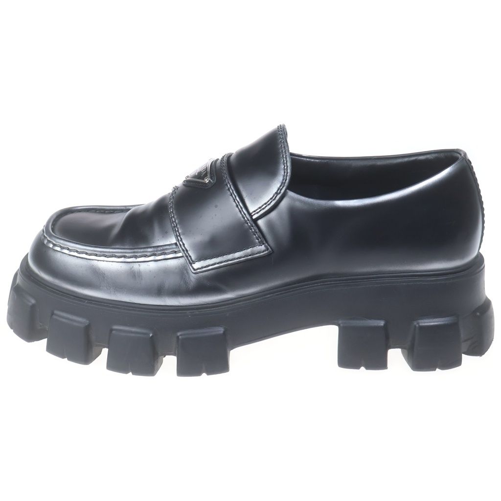 PRADA (プラダ) モノリス ブラッシュドレザー トライアングルロゴ