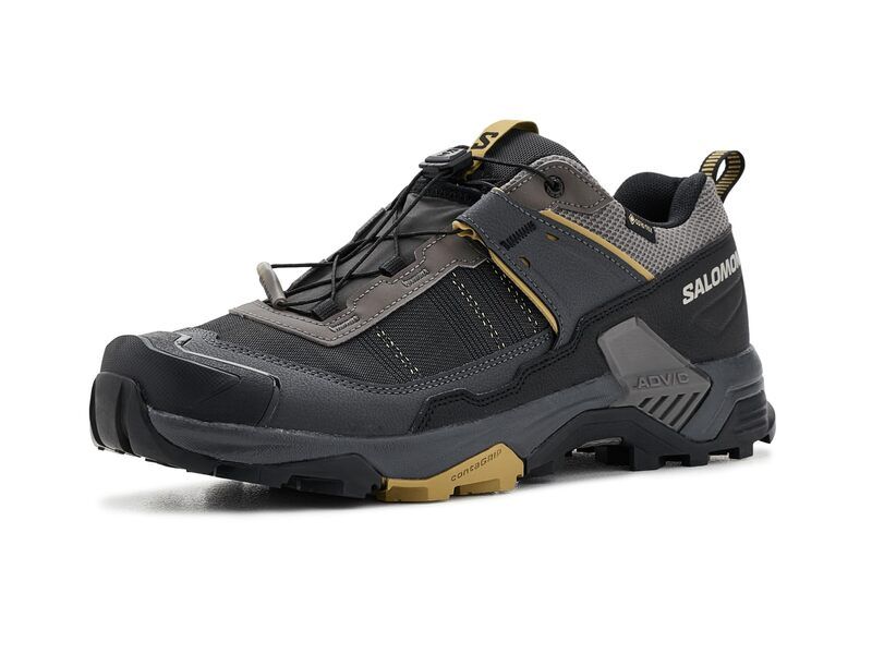 サロモン メンズ シューズ ブーツ・レインブーツ Salomon X Ultra 5 GORETEXR Dark Gull Gray グレー