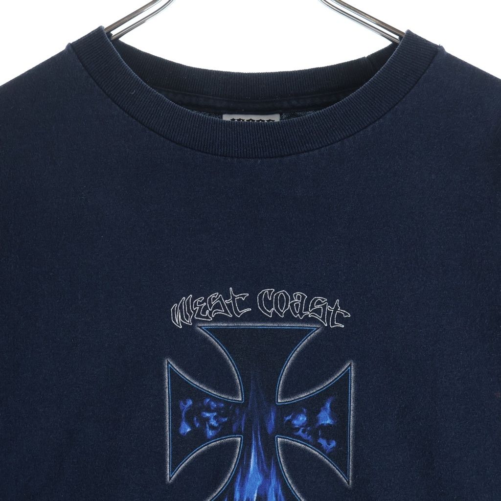 VINTAGE (ヴィンテージ) 90-00s West Coast Choppers Blue Flame L/S