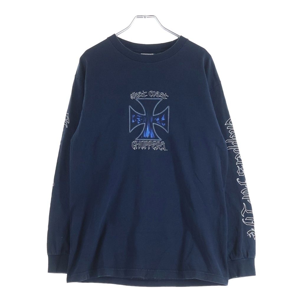 VINTAGE (ヴィンテージ) 90-00s West Coast Choppers Blue Flame L/S