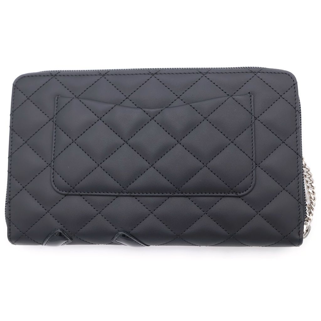 CHANEL (シャネル) カンボン オーガナイザー ロングウォレット 長財布