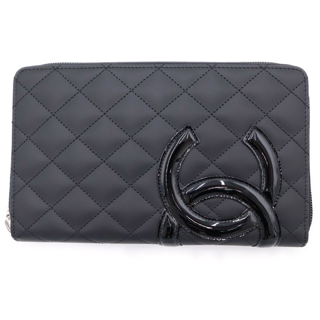 CHANEL カンボンライン オーガナイザー 長財布 CHANEL (シャネル) カンボン オーガナイザー ロングウォレット 長財布