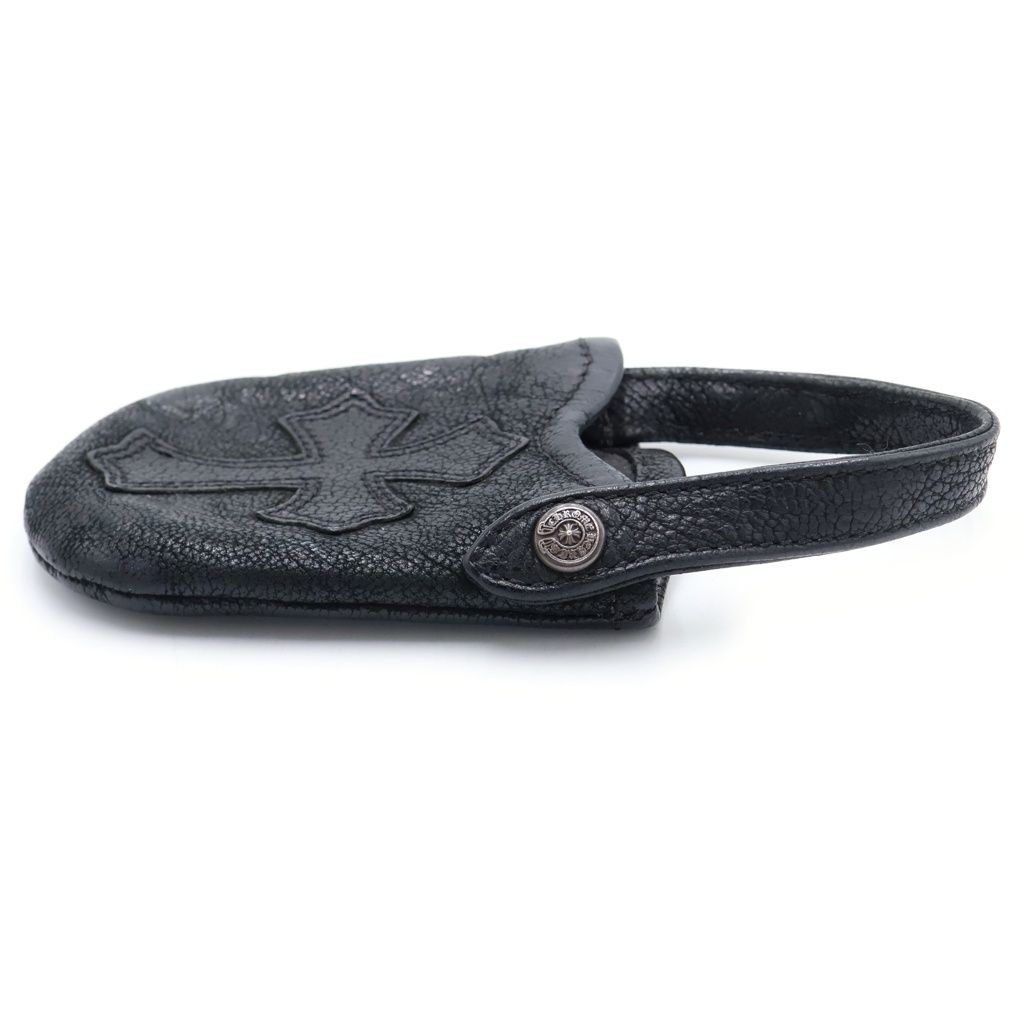 CHROME HEARTS (クロムハーツ) クロスパッチ フォンポーチ 小物入れ