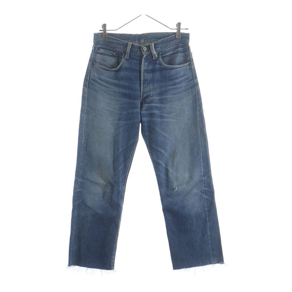 Levi's (リーバイス) 50-60S 501XX 紙パッチギャラ入り BIG E ボタン裏刻印K 両面タブ オフセット オフセット 足長R インディゴ 57,173円
