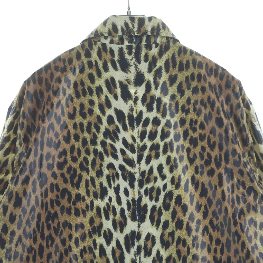 CELINE (セリーヌ) レオパード コーチジャケット ブラウン 2W181853I