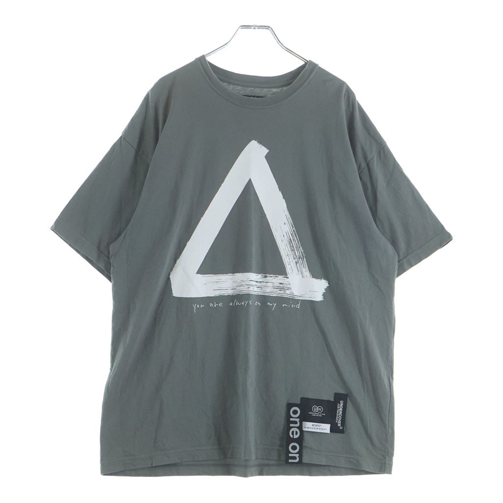 UNDERCOVER (アンダーカバー) 25SS ×WTAPS INDIVIDUALITY SS COTTON ダブルタップス インディビジュアリティ コットン クルーネック半袖Tシャツ カットソー グレー UC2E9802-5