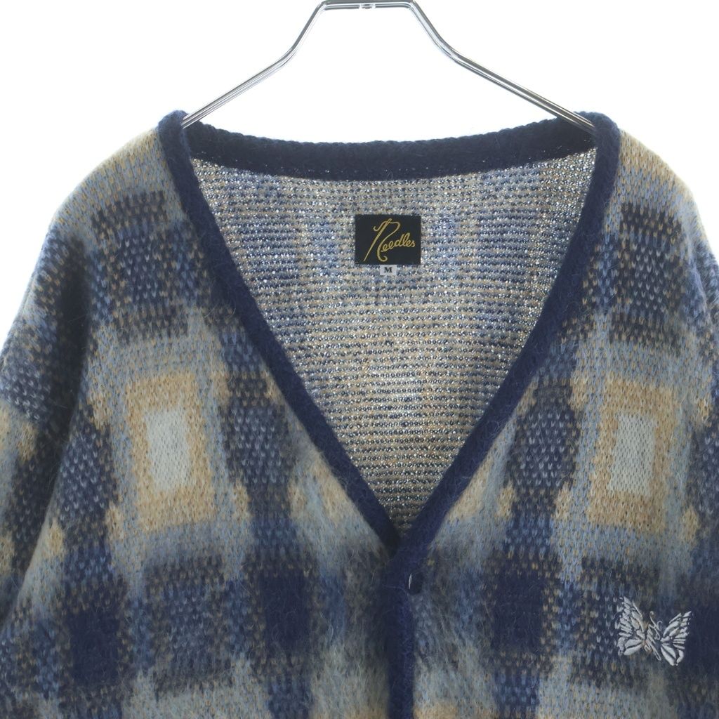 Needles (ニードルス) 22AW ×KITH Mohair Sheidan Cardigan キス