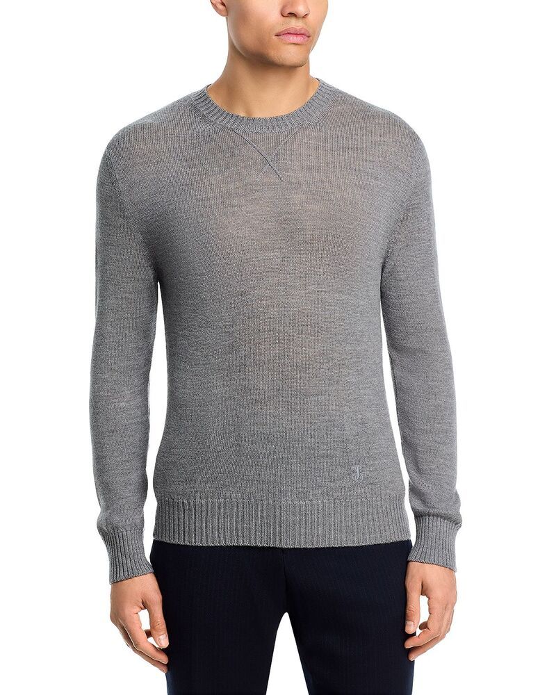 ジル・サンダー メンズ アウター ニット・セーター クルーネック ウール Jil Sander Crewneck Wool Sweater London Fog