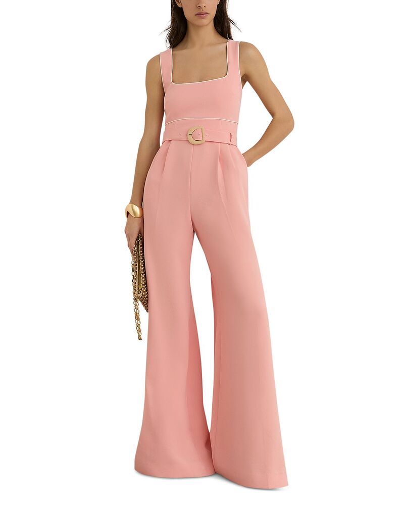 レイス レディース トップス ジャンプスーツ プチ REISS Petites Dion Belted Jumpsuit Pink ピンク 75,790円
