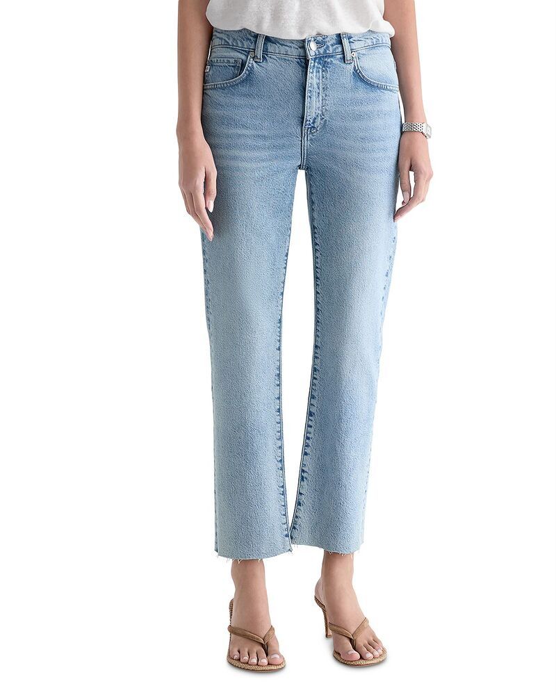エージー レディース ボトムス デニムパンツ アンクル ジーンズ AG Brinley High Rise Ankle Straight Jeans Country Gold Country ゴールド 37,570円