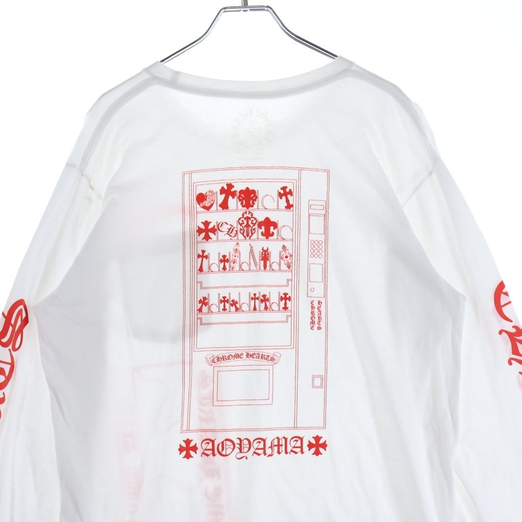 CHROME HEARTS (クロムハーツ) CH L/S 青山限定 袖英字 バックマルチ