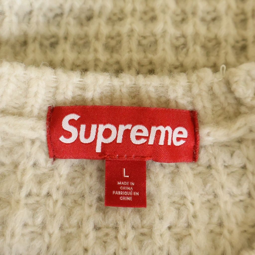 SUPREME (シュプリーム) 25AW Small Box Waffle Sweater スモール
