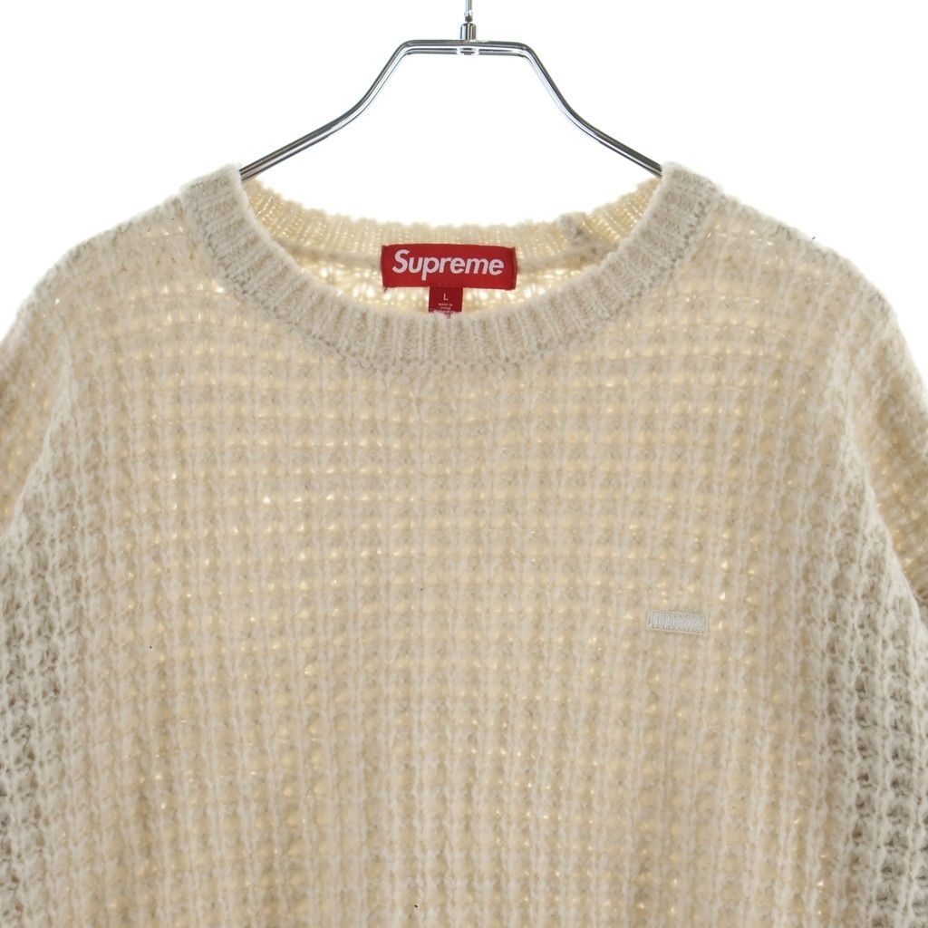 SUPREME (シュプリーム) 25AW Small Box Waffle Sweater スモール