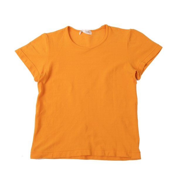 コムデギャルソンCOMME des GARCONS カラーミニTシャツ オレンジS位