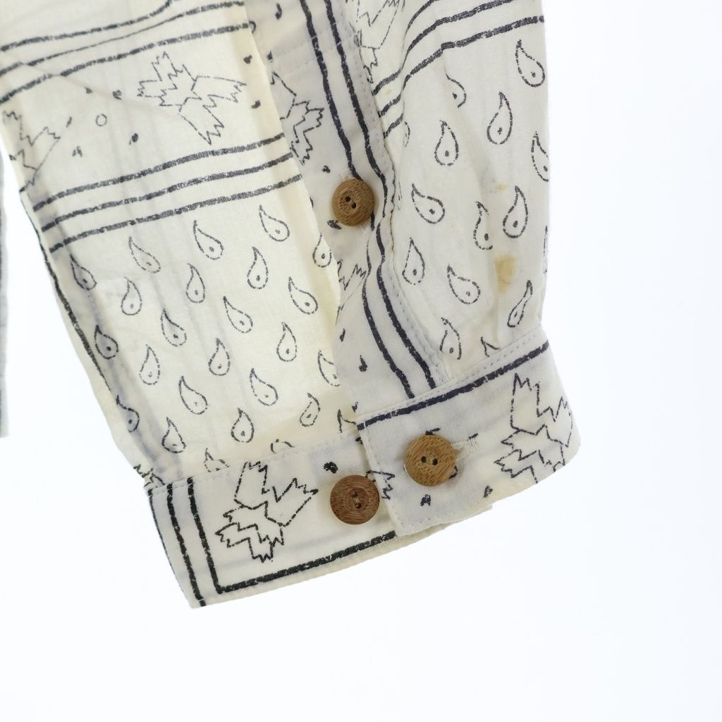 VISVIM (ヴィスヴィム) ICT TUNIC SHIRT バンダナ柄 コットン 長袖