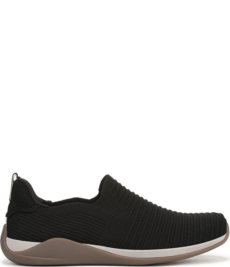 ライカ レディース シューズ スニーカー ニット Ryka Womens Era Knit Slip On Washable Sneakers Black ブラック